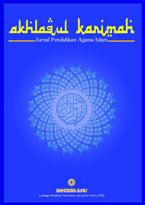 					View Vol. 4 No. 2 (2025): Akhlaqul Karimah: Jurnal Pendidikan Agama Islam
				